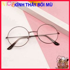 Kính Tròn Kim Loại Không Độ Dành Cho Nữ - Phụ Kiện Thời Trang Nhiều Màu Sắc Cá Tính và Hiện Đại