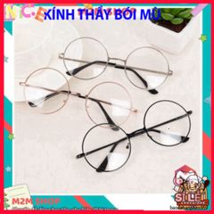 Kính Tròn Kim Loại Không Độ Dành Cho Nữ - Phụ Kiện Thời Trang Nhiều Màu Sắc Cá Tính và Hiện Đại