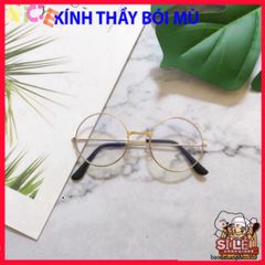 Kính Tròn Kim Loại Không Độ Dành Cho Nữ - Phụ Kiện Thời Trang Nhiều Màu Sắc Cá Tính và Hiện Đại