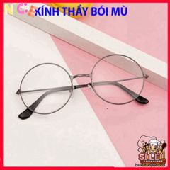 Kính Tròn Kim Loại Không Độ Dành Cho Nữ - Phụ Kiện Thời Trang Nhiều Màu Sắc Cá Tính và Hiện Đại