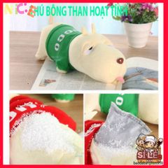 Gấu Bông Cún Dễ Thương Với Than Hoạt Tính - Khử Mùi, Lọc Không Khí Cho Xe Hơi & Không Gian Sống, Quà Tặng Độc Đáo