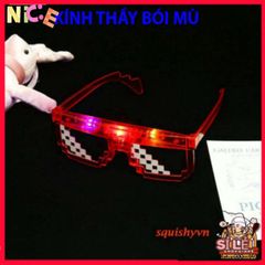 Kính Thug Life LED Phát Sáng - Kính Dự Tiệc 6 Chấm & 3 Chấm Kỳ Bí, Phụ Kiện Thời Trang Độc Đáo Cho Mọi Sự Kiện Hội Hè
