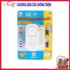 Chuông Cửa An Ninh Chống Trộm Dễ Lắp - Thiết Bị Báo Động 105dB, An Toàn Cho Gia Đình, Hỗ Trợ Quản Lý An Ninh Tại Nhà