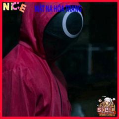 Mặt Nạ Che Mặt Game Show Câu Mực - Cosplay Halloween Độc Đáo Cho Tiệc Tùng và Sự Kiện Hóa Trang