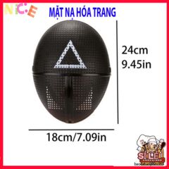 Mặt Nạ Che Mặt Game Show Câu Mực - Cosplay Halloween Độc Đáo Cho Tiệc Tùng và Sự Kiện Hóa Trang