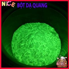 Bột Dạ Quang 100g - Phát Sáng Trong Đêm, Nguyên Liệu An Toàn Cho Sáng Tạo và Trang Trí, Tính Ứng Dụng Cao