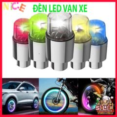 Đèn LED Chống Nước Lấp Lánh Cho Van Bánh Xe Đạp, Xe Máy - Phụ Kiện Ô Tô Phong Cách và An Toàn Sử Dụng