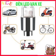 Đèn LED Chống Nước Lấp Lánh Cho Van Bánh Xe Đạp, Xe Máy - Phụ Kiện Ô Tô Phong Cách và An Toàn Sử Dụng