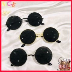 Kính Mát Thời Trang Unisex Nobita Tròn - Bảo Vệ Mắt, Kiểu Dáng Độc Đáo, Phong Cách Cá Tính, Phù Hợp Mọi Dịp