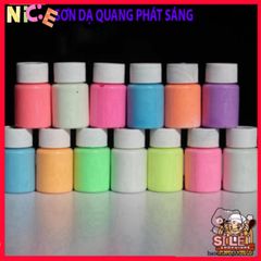 Sơn Dạ Quang 9 Màu Phát Sáng 22ml - Chất Lượng Cao, An Toàn Cho Sáng Tạo Nghệ Thuật và Trang Trí Đêm Tối