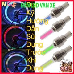 Đèn LED Phát Sáng Cho Van Bánh Xe Đạp, Xe Máy, Ô Tô - An Toàn Và Ấn Tượng Khi Di Chuyển Ban Đêm
