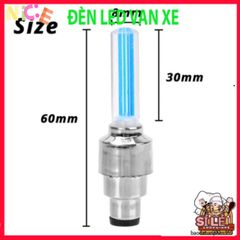 Đèn LED Kích Hoạt Chuyển Động Chống Nước Gắn Van Bánh Xe Ô Tô, Xe Máy & Xe Đạp - Ánh Sáng An Toàn Phong Cách Cá Nhân