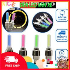 Đèn LED Gắn Van Xe Đạp và Xe Máy DV001 - Chiếu Sáng Tự Động, Nhiều Màu Sắc, Phụ Kiện Thể Thao Độc Đáo, An Toàn Khi Di Chuyển