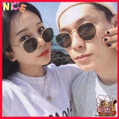 Kính Mắt Ulzzang Retro TIN HIN - Kính Râm Nobita Thời Thượng Chống UV400 - Phụ Kiện Thời Trang Chụp Ảnh Vintage