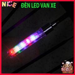Đèn Van Xe 5 Bóng LED Nháy 7 Màu - Thiết Bị Phát Sáng Tự Động Để Bánh Xe Nổi Bật và An Toàn Khi Lưu Thông