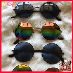 Kính Mát Unisex Tròn MSP39314 - Thiết Kế Thời Trang Đen Nổi Bật Dành Cho Nam Nữ - Phụ Kiện Thời Trang Mùa Hè 2023