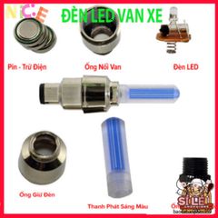 Set 2 Đèn LED Neon Gắn Van Xe Đạp Amalife - Phụ Kiện Độc Đáo Cho Xe Đạp, Xe Máy, Ô Tô - An Toàn Và Thú Vị Khi Di Chuyển Ban Đêm