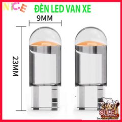 Đèn LED T10 COB 1SMD Siêu Sáng - Chiếu Sáng Tiết Kiệm Năng Lượng Cho Ô Tô & Xe Máy, Đèn Trang Trí Đa Màu Sắc