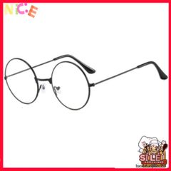 Kính Mát Thời Trang Tròn Nobita - Chống UV400, Phong Cách Học Sinh, Chất Lượng Cao, Thích Hợp Nam Nữ