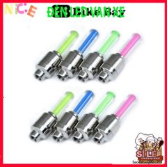 Đèn LED Gắn Van Xe Đạp, Xe Máy DV001 - Ánh Sáng Tự Động, Nhiều Màu Sắc, Phụ Kiện Thể Thao An Toàn và Thời Trang.