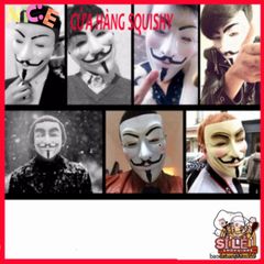 Mặt Nạ Hacker Anonymous Chính Hãng - Phong Cách Bí Ẩn, Phụ Kiện Thời Trang Độc Đáo Cho Fans Văn Hóa Hacker