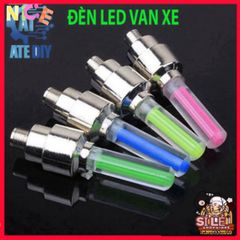 Đèn LED Neon Gắn Nắp Van Bánh Xe Đạp/Xe Máy - Cảm Biến Chuyển Động Tăng Cường An Toàn và Phong Cách Khi Di Chuyển