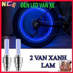 Bộ 2 Đèn LED Van Bánh Xe - Đèn Chiếu Sáng An Toàn Cho Xe Đạp & Xe Máy, Thiết Kế Thông Minh Tự Động Phát Sáng Khi Di Chuyển
