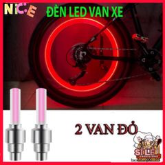 Bộ 2 Đèn LED Van Bánh Xe - Đèn Chiếu Sáng An Toàn Cho Xe Đạp & Xe Máy, Thiết Kế Thông Minh Tự Động Phát Sáng Khi Di Chuyển
