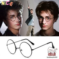 Kính tròn màu bạc Nobita - Phụ kiện thời trang dành cho học sinh, sinh viên và tín đồ yêu thích phong cách năng động