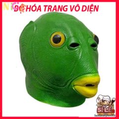 Mặt Nạ Cá Đầu Xanh Vui Nhộn - Phụ Kiện Tiệc Tùng Độc Đáo Thích Hợp Cho Người Yêu Thích Sự Khác Biệt và Vui Vẻ