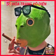 Mặt Nạ Cá Đầu Xanh Vui Nhộn - Phụ Kiện Tiệc Tùng Độc Đáo Thích Hợp Cho Người Yêu Thích Sự Khác Biệt và Vui Vẻ