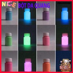 Bột Phát Sáng Dạ Quang 20g - Sơn nghệ thuật an toàn, phát sáng trong bóng tối, sáng tạo DIY cho mọi bề mặt, nghệ sĩ và người yêu thích thủ công.