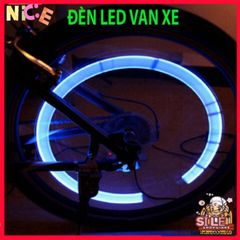 Set 2 Đèn LED Van Bánh Xe Đạp Đa Sắc - Đèn Neon Tự Động Cho Xe Đạp, Ô Tô, Xe Máy - Phụ Kiện Chiếu Sáng An Toàn