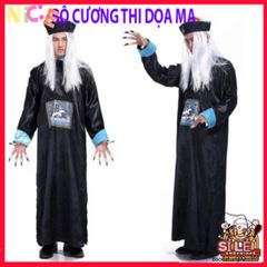 Bộ Trang Phục Xác Sống Halloween cho Người Lớn - Kiểu Dáng Đáng Sợ, Thích Hợp Cho Tiệc Hóa Trang, Cosplay Chất Lượng Cao
