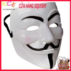 Mặt Nạ V for Vendetta - Phụ Kiện Halloween Độc Đáo Cho Tiệc Hóa Trang và Cosplay, Nâng Tâm Trạng Lễ Hội