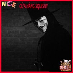 Mặt Nạ V for Vendetta - Phụ Kiện Halloween Độc Đáo Cho Tiệc Hóa Trang và Cosplay, Nâng Tâm Trạng Lễ Hội