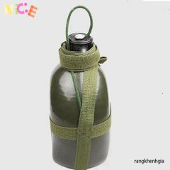 Bình Nhôm 2L Kiểu Bi Đông - Đồ Uống An Toàn, Phù Hợp Cho Du Lịch, Dã Ngoại Và Leo Núi