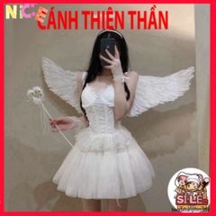 Cánh Thiên Thần Đáng Yêu - Phụ Kiện Cosplay cho Lễ Hội Noel, Halloween và Tiệc Tùng - Thời Trang Độc Đáo