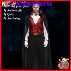 Bộ Trang Phục Halloween Hắc Bạch Vô Thường - Diêm Vương Bí Ẩn Biến Hóa Huyền Bí và Ấn Tượng cho Dịp Hóa Trang