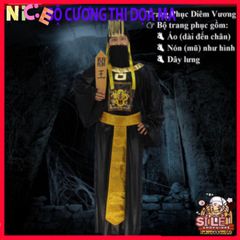 Bộ Trang Phục Halloween Hắc Bạch Vô Thường - Diêm Vương Bí Ẩn Biến Hóa Huyền Bí và Ấn Tượng cho Dịp Hóa Trang
