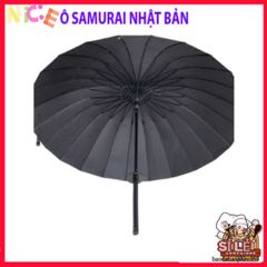 Ô Dù Samurai 24 Làn Cao Cấp - Phụ Kiện Thời Trang Chống Nắng, Mưa Sang Trọng Với Thiết Kế Chuôi Kiếm Katana Nhật Bản