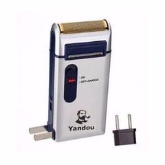 Máy Cạo Râu Pin Sạc YANDOU SC-W301U - Thiết Kế Gọn Nhẹ Kèm Bao Da Sang Trọng, Lưỡi Cắt Sắc, Quà Tặng Ý Nghĩa