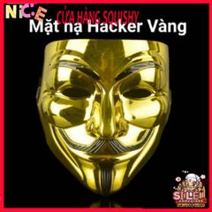 Mặt Nạ Hacker Anonymous Trắng - Phụ Kiện Thời Trang Cosplay Độc Đáo, Biểu Tượng Sức Mạnh Công Nghệ