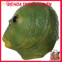 Mũ Đội Đầu Cá Xanh Benbo Pa - Phụ Kiện Tiệc Tùng Độc Đáo Cho Người Lớn và Trẻ Em, Thích Hợp Cho Halloween và Lễ Phục Sinh