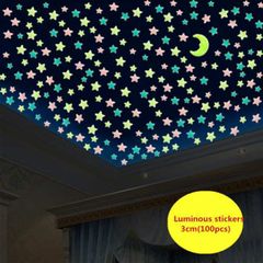 Combo 100 Ngôi Sao Phát Sáng Trang Trí Nhà Cửa - Đồ Trang Trí Độc Đáo Cho Không Gian Sống Thêm Lung Linh