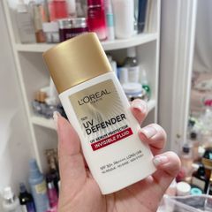 Kem Chống Nắng L'Oreal Paris UV Defender Serum Invisible Fluid SPF50+/PA++++ 50ml - Bảo Vệ Da Khỏe Mạnh, Không Bóng Nhờn, Dùng Hằng Ngày