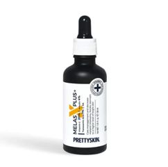 Tinh Chất Dưỡng Trắng Mờ Thâm Nám Pretty Skin Melas X Plus+ - Serum Chính Hãng Hàn Quốc Giúp Làm Sáng Da và Giảm Thâm Nám