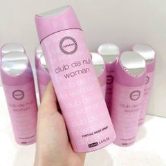 Xịt Thơm Toàn Thân Nữ Armaf Club De Nuit Woman 200ml - Hương Nước Hoa Sang Trọng, Quyến Rũ Cho Phụ Nữ Hiện Đại