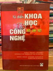 Từ Điển Khoa Học Công Nghệ Đức-Anh-Việt - Tra Cứu Chuyên Ngành Kỹ Thuật, Công Nghệ, Từ Vựng Ngành Học Hiện Đại