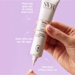 Kem Chống Nắng Mờ Nám SVR Clairial SPF50+ - Dưỡng Da Sáng Mịn, Giảm Đốm Đen, cho Da Nhạy Cảm - 40ml